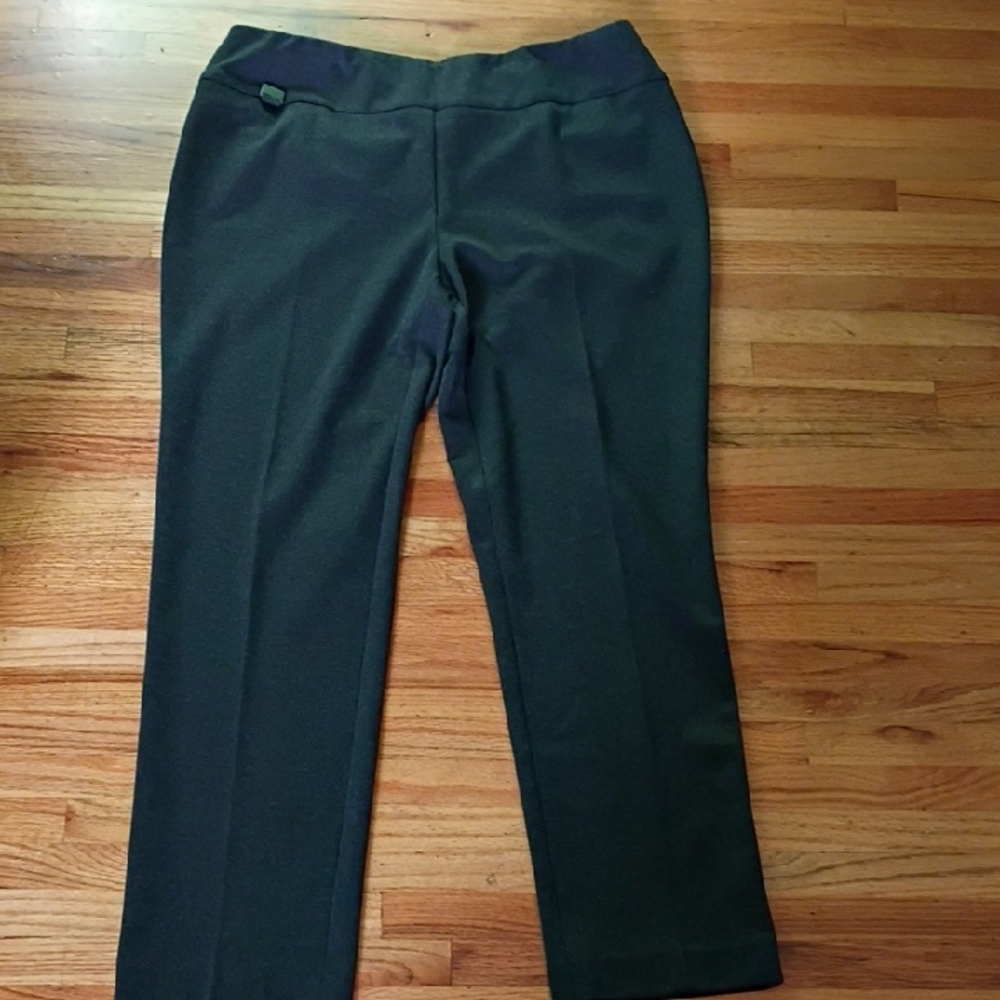 LISETTE Charcoal Straight Leg Pants